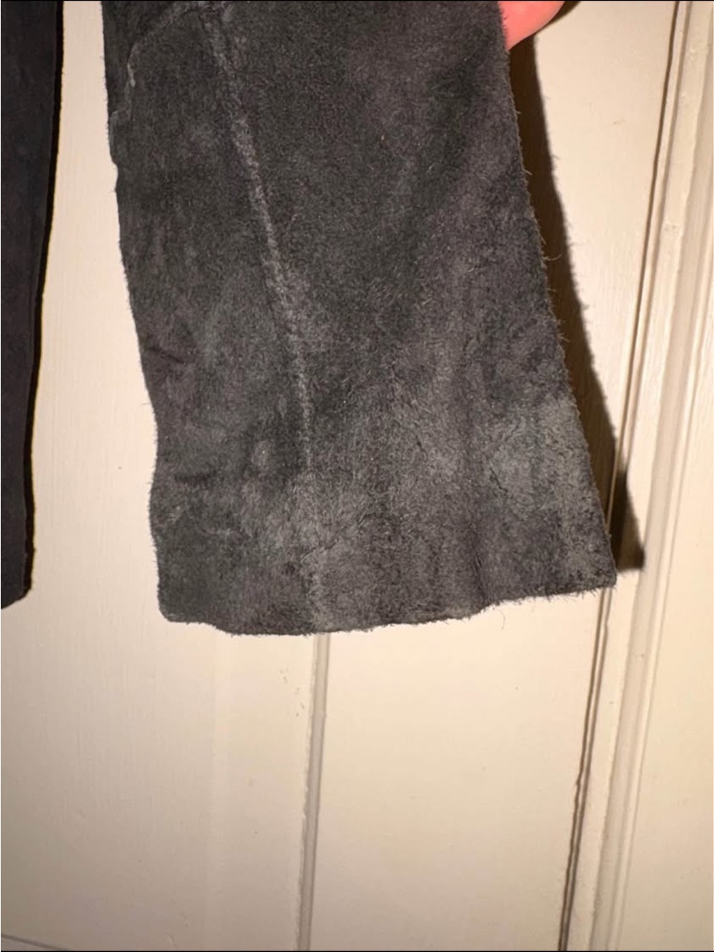 RAG vintage 100% suede leather jacket - Picture 5 of 6